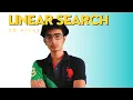 Linear Search in 1D array