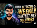 LeetCode Weekly Contest 512 Solutions - A to D
