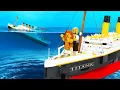 Download Lagu TITANIC LEGO Experiment Sinking SHIPS BOATS : Water Tornado Vortex Whirlpool Tsunami Wave Dam Breach