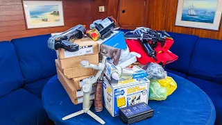 What’s on Zingaro’s Wish List? Boat parts, spares, and cruising gear UNBOXING!