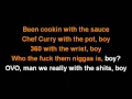 DRAKE 0 TO 100 / THE CATCH UP - KARAOKE VERSION LYRICS