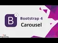Responsive Carousel or Image Slider with Bootstrap 4 for Websites Customized Carousel