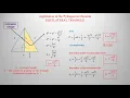 Application of the Pythagorean theorem - equilateral triangle formulas and examples