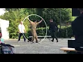 GDIF 2020 , Cyr wheel show on  A Caged Bird/Imitations of Life