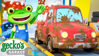 Baby Truck’s Muddy Car Wash Caper! 🧼🚿 | Learning Videos for Kids 🛻🐸🛠️