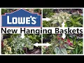 Lowes Shop With Me New Hanging Baskets