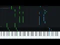 Download Lagu NIVIRO - Flares [Piano Tutorial + Sheet music]