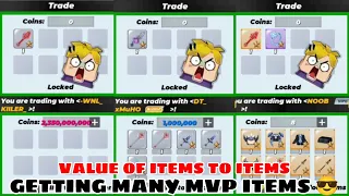 Download GETTING MANY MVP ITEMS 😎 | VALUE OF ITEMS TO ITEMS (TRADING) IN SKYBLOCK BLOCKMAN GO MP3