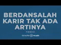 Berdansalah Karir Tak Ada Artinya - Hindia (KARAOKE VERSION)