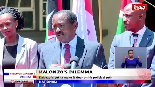 kalonzo musyoka has less than 24 hours to decide whether to join azimio la umoja