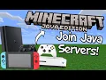 How to Join Java Minecraft Servers on Bedrock Consoles Xbox Playstation Switch EASIEST METHOD
