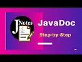 Step-by-step How to create a simple JavaDoc in IntelliJ IDEA