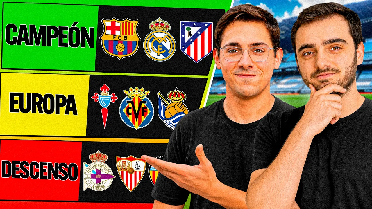 ¡NUESTRAS PREDICCIONES DE LALIGA 2026/2027!