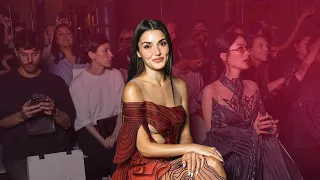 Hande Ercel stole the show at the Iris Van Herpen fashion show in Paris Fashion Week 2026