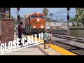 Download Lagu [HD] Kids Almost Get Hit By FAST Freight Train @ Fullerton 6/12/2022