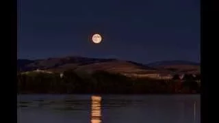 Montana Moonrise Timelapse