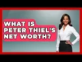 What Is Peter Thiel s Net Worth - The Right Politics