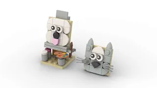 LEGO 6595892 Instructions | Promotional | Creative Wildlife Dog and Cat | M&T in Smyths Toys