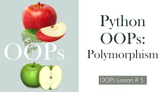 Python OOPs Polymorphism in Python Polymorphism using Class Inheritance etc SuMyPyLab