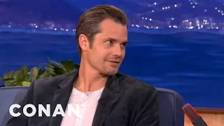 Timothy Olyphant Has One Too Many Children CONAN on TBS