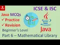 Part 6 - Mathematical Library Methods