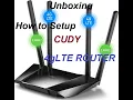 How to setup CUDY 4G LTE Router LT400
