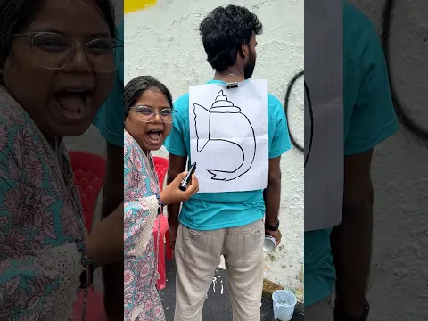 Sister or Brother How to Draw a Ganesh Ji Drawing Guess Challenge!🙏