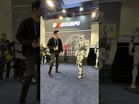 iRobot is here! Amazing humanoid robot at CES 2026 #ces2025 #ces #lasvegas