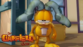 🧡🍕 Pup in the Pound | Garfield | Cartoon