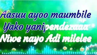 abdul misimbano nihurumie asu wangu lyrics taarab