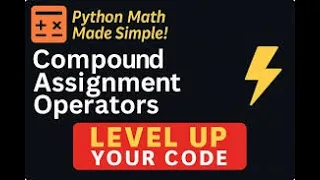 Python Compound Assignment Operators Explained Arithmetic assignment operator