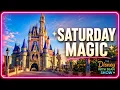 LIVE Magic Kingdom Saturday Morning at Disney World Main Street Cinderella Castle Magic