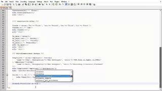 PHP With Bootstrap3 Tutorial Foreach Loop for Printing Complete Array on PHP Part 37
