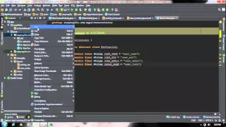 Android Studio Tutorial 32 Insert data into SQLiteDatabase