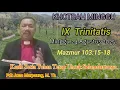 Download Lagu KHOTBAH MIBGGU IX TRINITATIS 24 Agustis 2025 Mazmur 103:15-18 Kasih Setia Tuhan Tetap Selama-lamanya