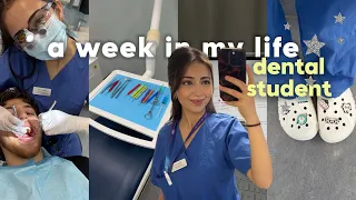🦷🌟اسبوع بحياتي كطالبة طب اسنان | a week in my life as a dental student 💞