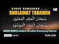 SHOLAWAT TARAWIH || Dibaca setelah sholat tarawih