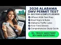 Alabama DMV Permit Test Guide 2026 Practice Questions and Tips