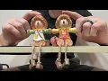 FESTGLOX Scarecrow Fall Decor 2Pcs Harvest Scarecrow Figurines Indoor Fall Shelf Sitters with Dangl