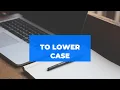 Leetcode To Lower Case How to convert a string to Lower Case May Leetcode Challenge 2021