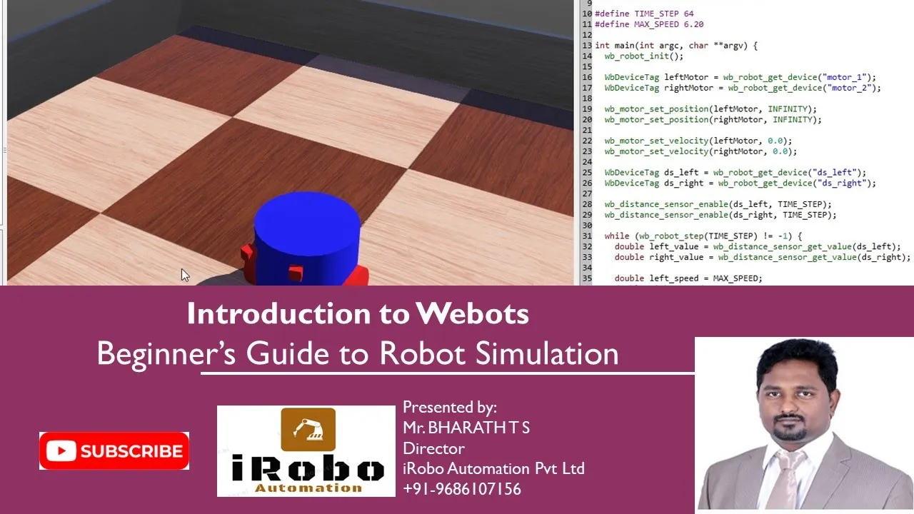 Introduction to Webots - Beginner’s Guide to Robot Simulation