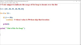 Execute Python code in and Script modes