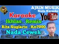 Lagu Rita Sugiarto - Ikhlas Remix [Karaoke] Kn7000 - Nada Wanita | Ajrin Musik