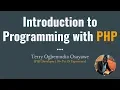 Introduction to Programming with PHP 4 of 61 PHP Script Tag