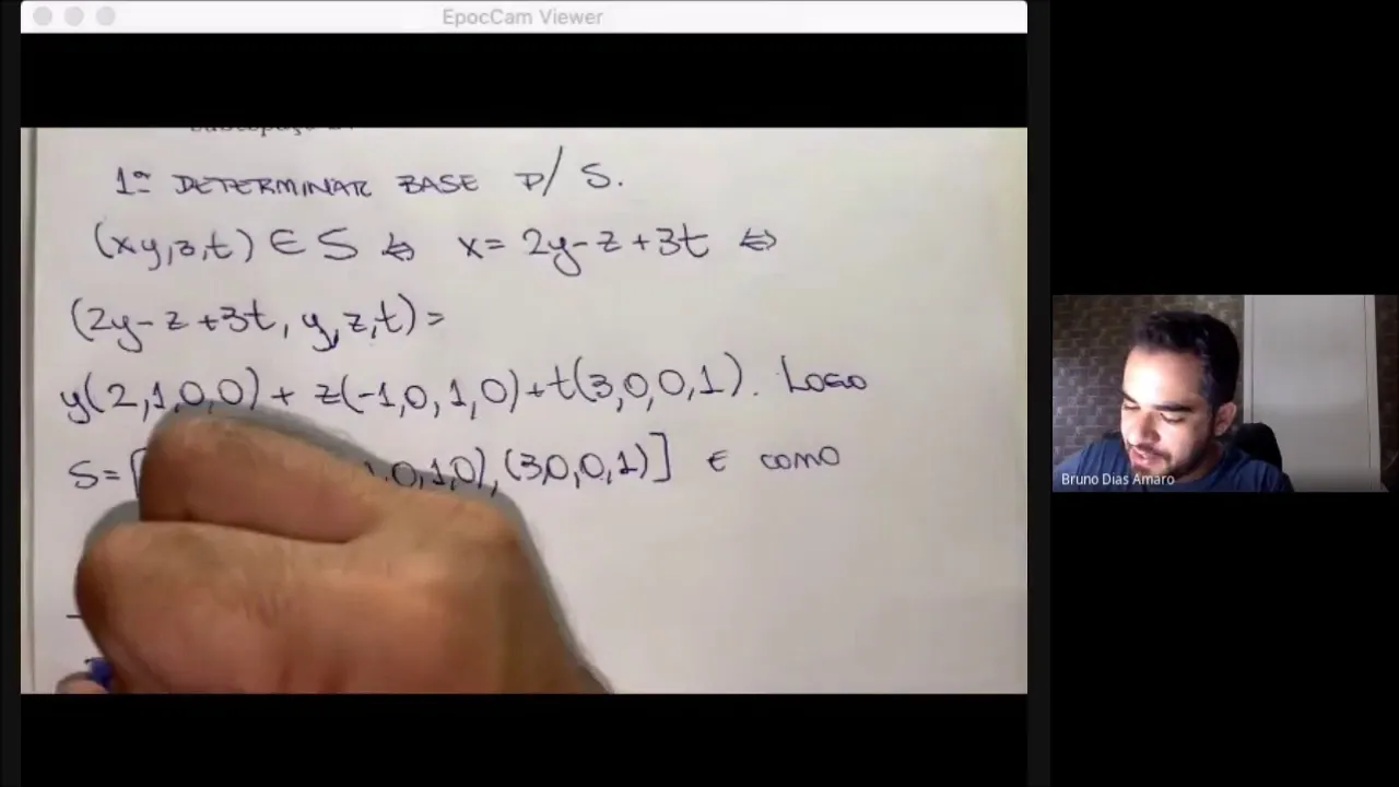 Álgebra Linear - Aula 34: Decomposição Ortogonal