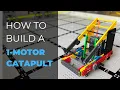 1st Place Online Challenge How to Build a 1-MOTOR CHOO-CHOO CATAPULT Chewbotca 7163B VEX IQ