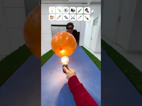 ASMR Balloon Catch Fantastic Challenge:lamps Can Burst?!😨#shorts #balloon #challenge #viralshorts