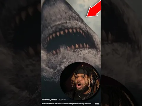 I didn’t expect that… 🦈 #scary