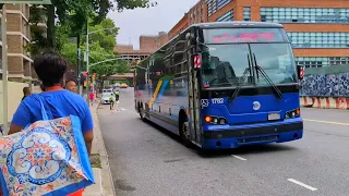 MTA QM7 SUPER EXPRESS Bus Ride 2025 Prevost X3-45 1782 from Downtown Manhattan to Fresh Meadows