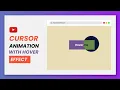 Cursor Animation With Hover Effect Using GSAP HTML CSS And GSAP